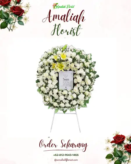 Krans Bunga Duka Uwung Jaya